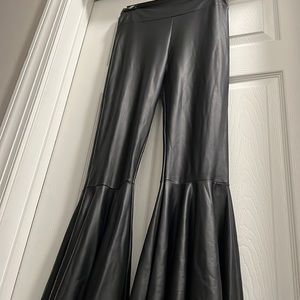 Faux leather flare leggings 🔥🔥🔥🔥